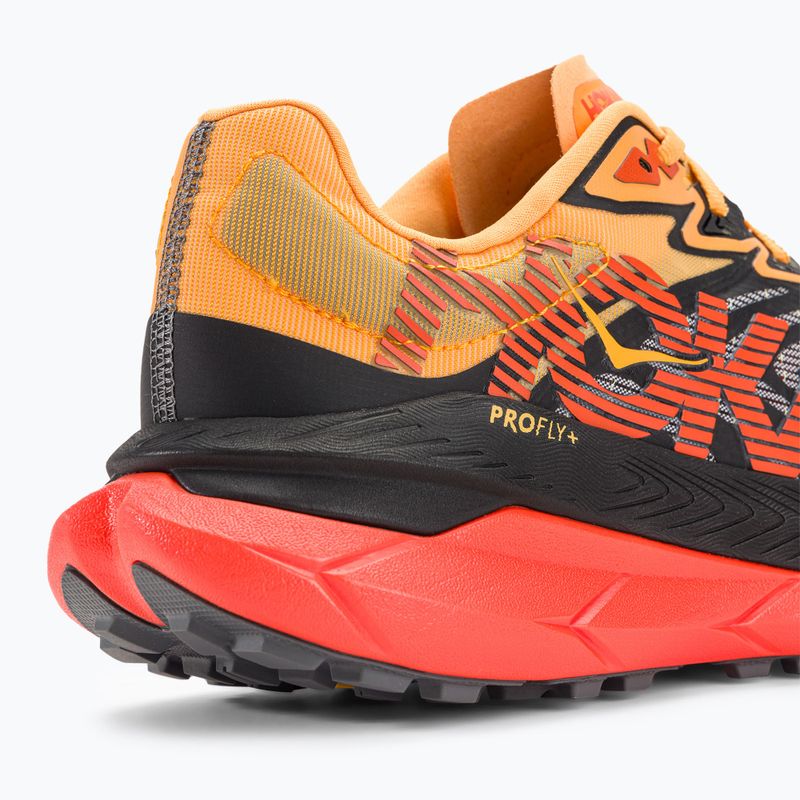 Herren Laufschuhe HOKA Tecton X 2 schwarz/flame 9