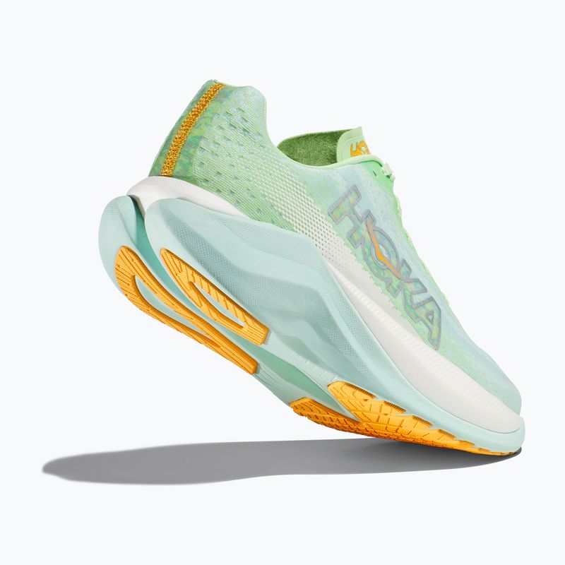 Damen Laufschuhe HOKA Mach X lime glow/sunlit ocean 18