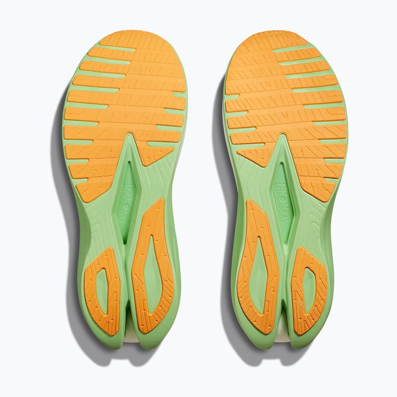 Herren Laufschuhe HOKA Mach X ocean mist/lime glow 15