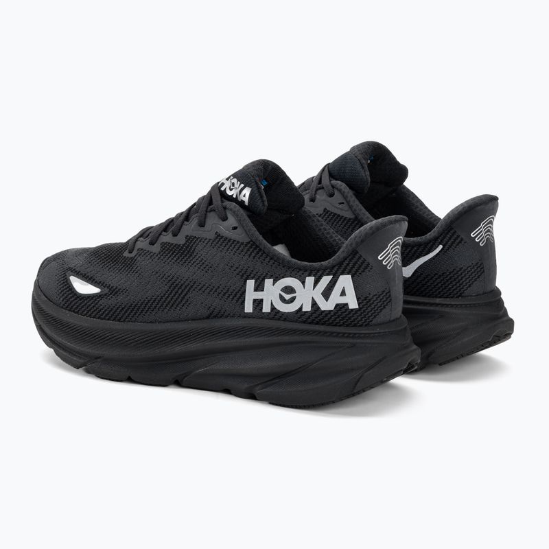 Herren Laufschuhe HOKA Clifton 9 GTX schwarz/schwarz 3