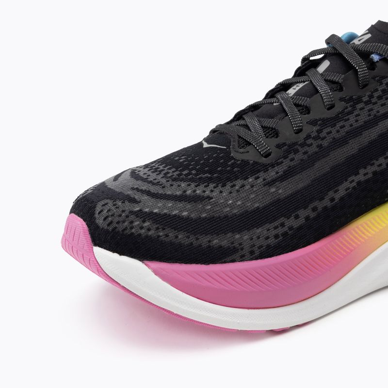 Herren Laufschuhe HOKA Mach X schwarz/silber 7