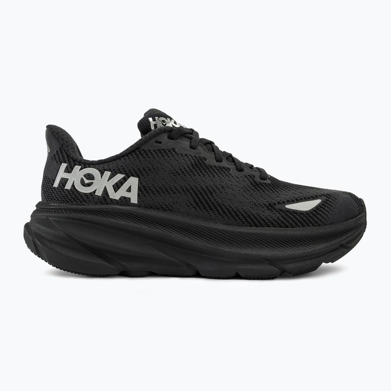 Damen Laufschuhe HOKA Clifton 9 GTX schwarz/schwarz 2