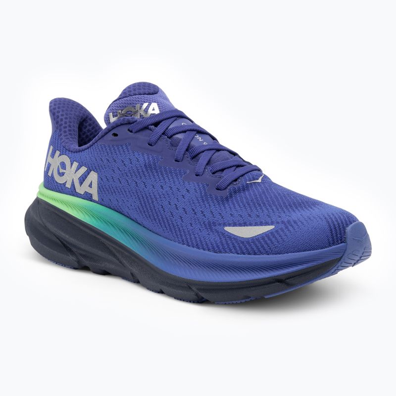 Herren Laufschuhe HOKA Clifton 9 GTX schillernd blau/Abendhimmel