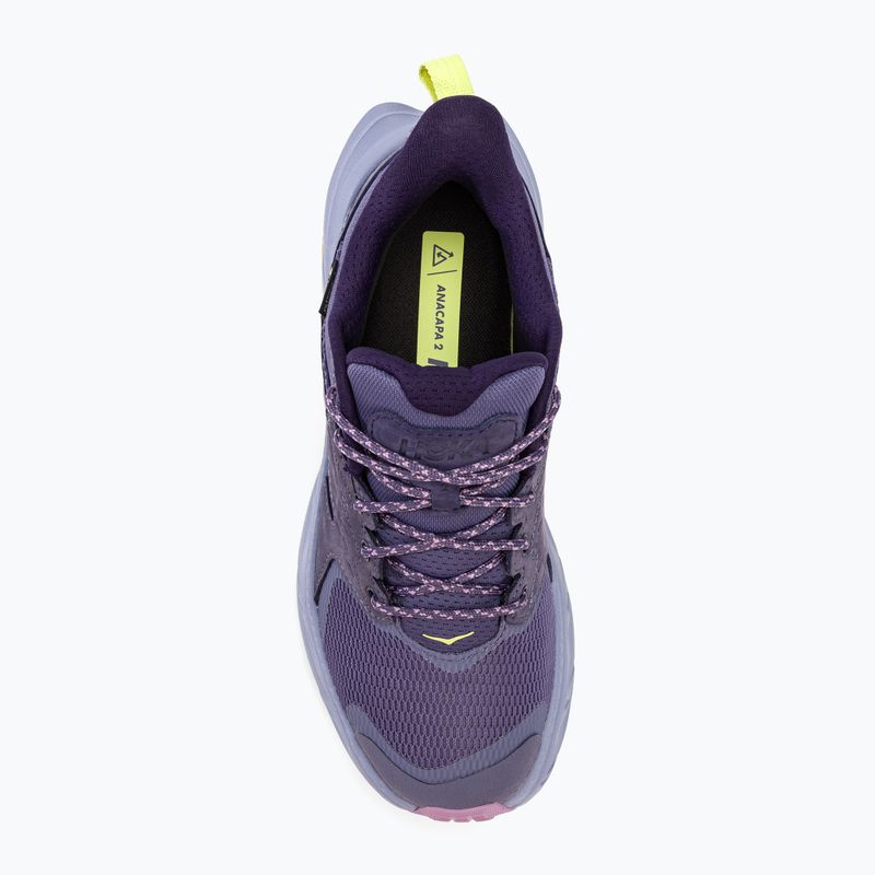 Damen-Trekkingschuhe HOKA Anacapa 2 Low GTX meteor/cosmic sky 5