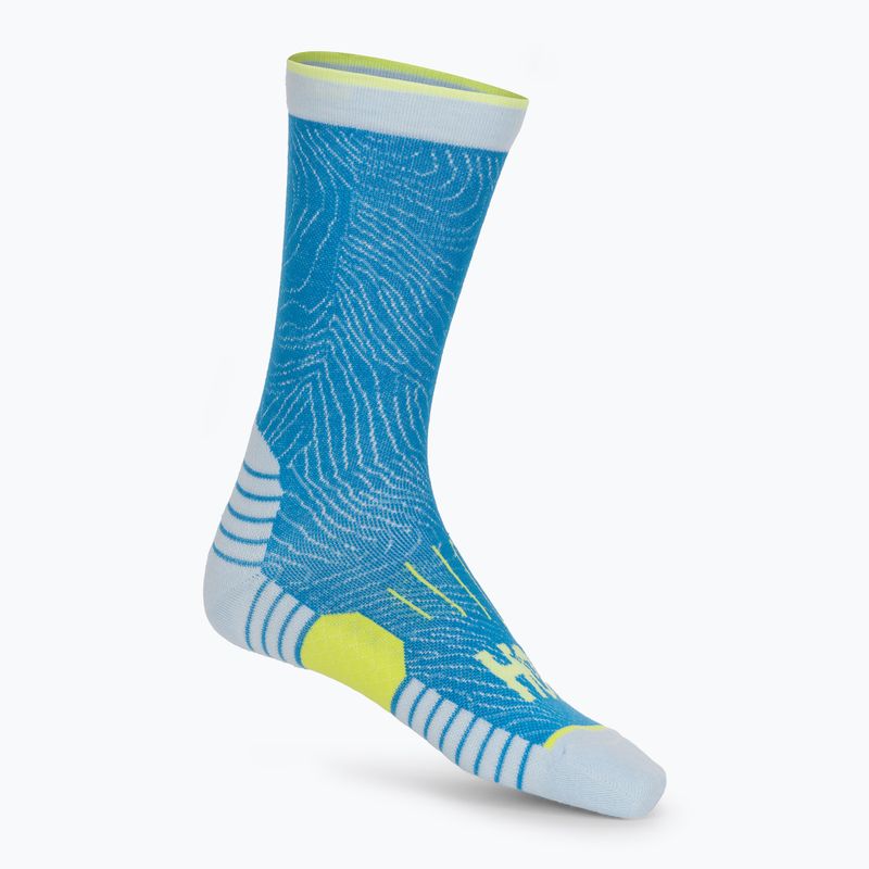 HOKA Crew Run Socke 3 Paar diva blue/ice water/evening primrose Laufsocken 2