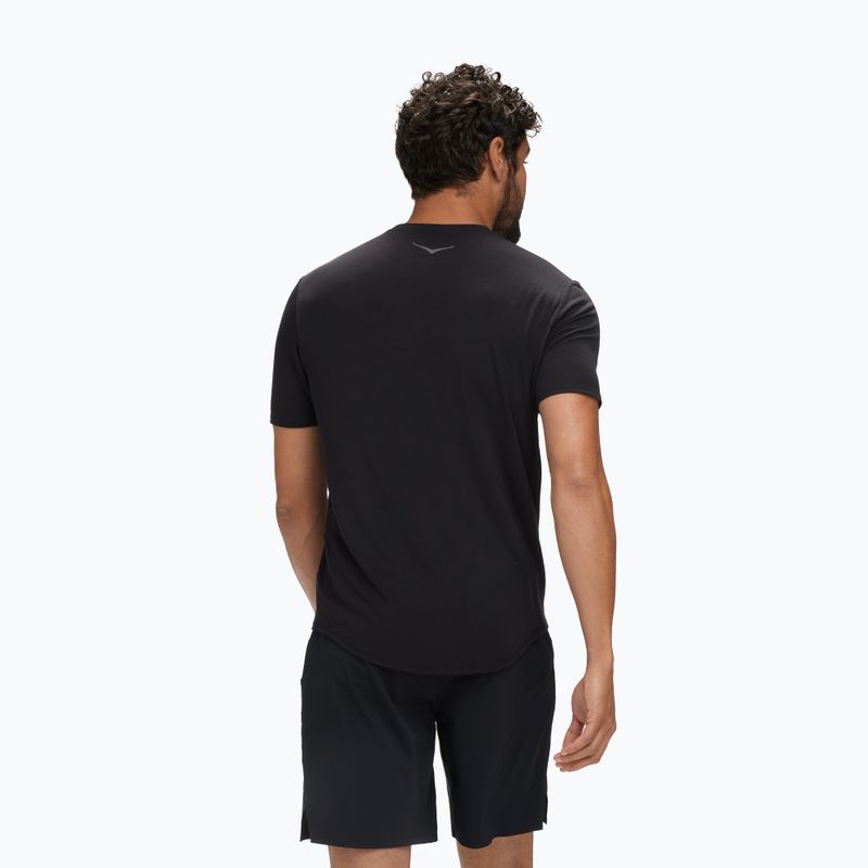 Laufshirt Herren HOKA Essential Tee black 3