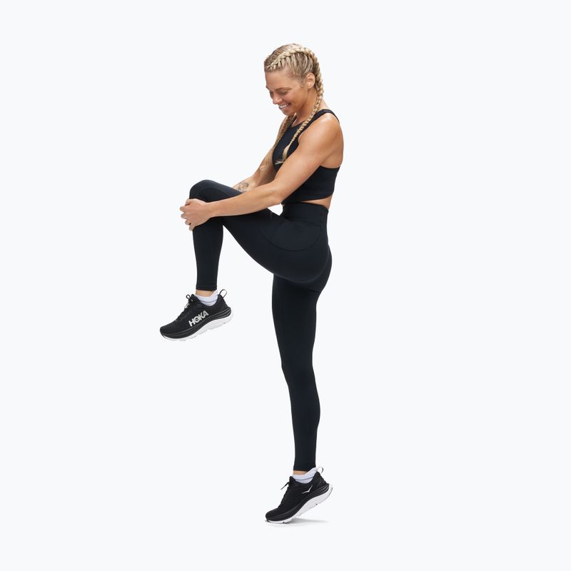 Damen Laufleggings HOKA Elaro Knit Tight 27" black 2