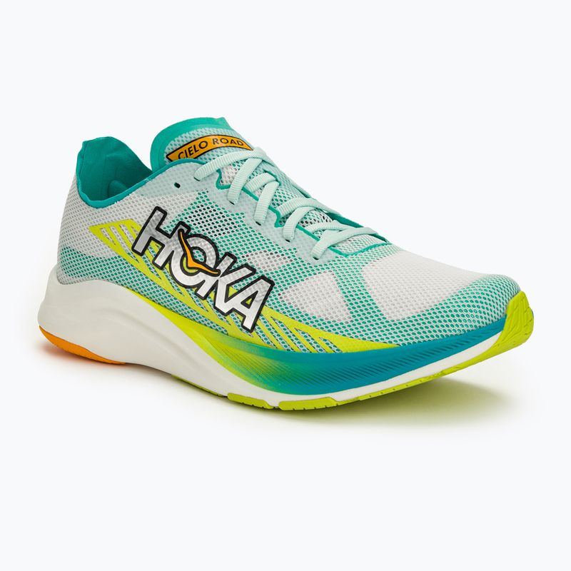 HOKA Cielo Road weiß/keramisch Laufschuhe