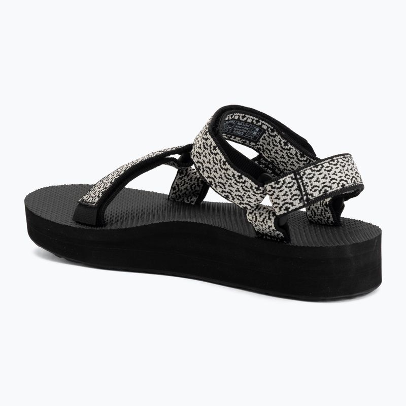 Damen-Sandalen Teva Midform Universal black/white 3