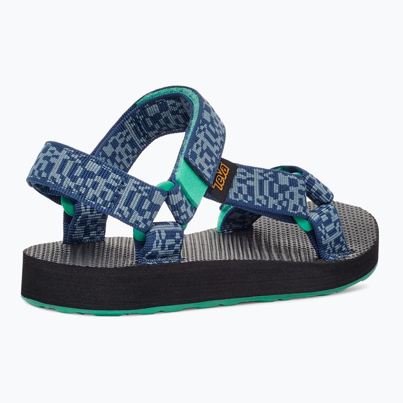Teva Original Universal Radio blau opal Kindersandalen 11