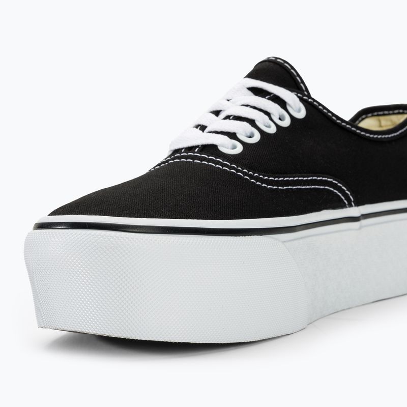 Vans UA Authentic Stackform schwarz/true white Schuhe 9