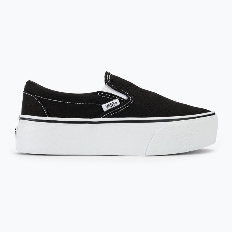 Vans UA Classic Slip-On Stackform schwarz/true white Schuhe 3