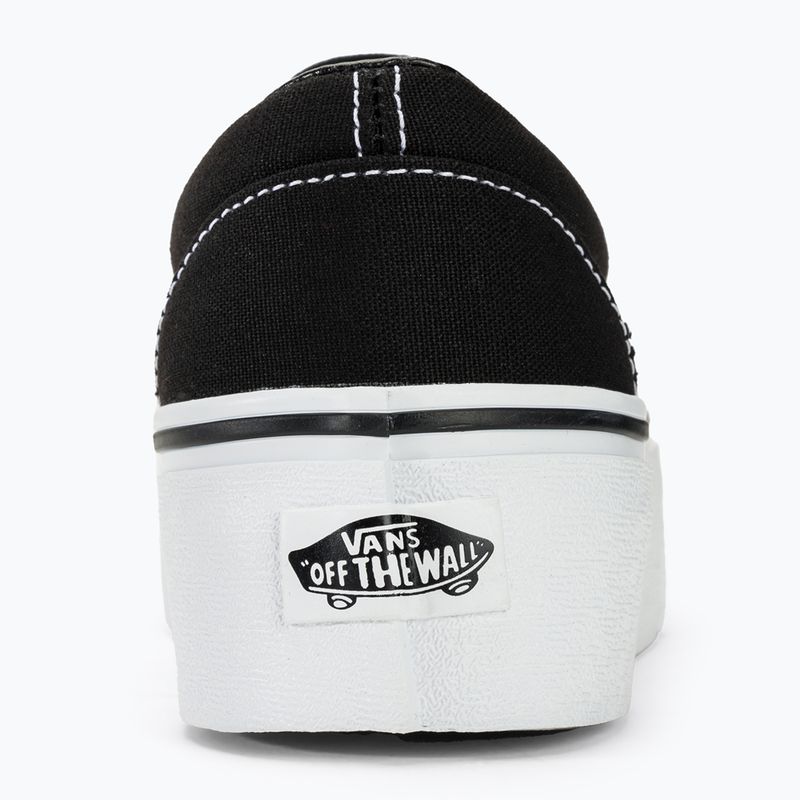 Vans UA Classic Slip-On Stackform schwarz/true white Schuhe 8