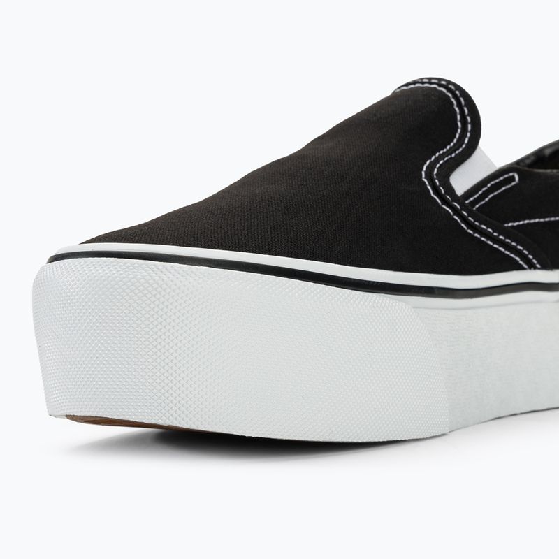 Vans UA Classic Slip-On Stackform schwarz/true white Schuhe 9