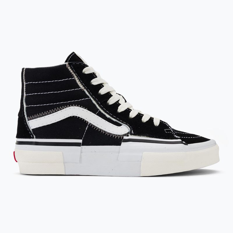 Schuhe Vans SK8-Hi Reconstruct black/true white 2