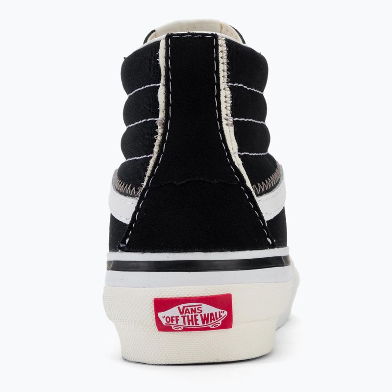 Schuhe Vans SK8-Hi Reconstruct black/true white 6