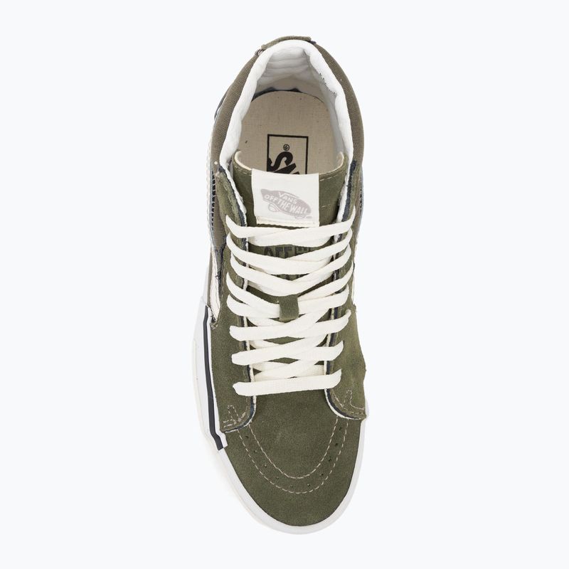 Schuhe Vans SK8-Hi Reconstruct olive camo 5