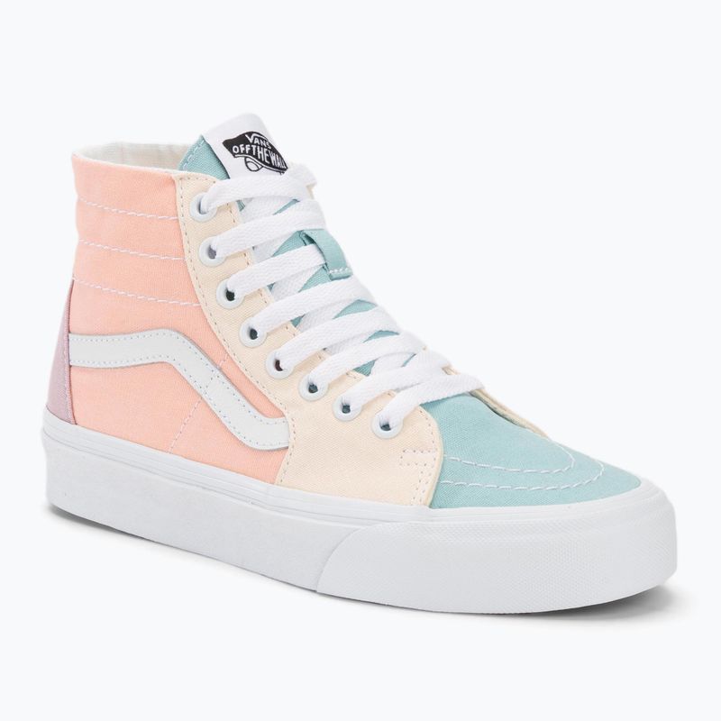 Schuhe Vans UA SK8-Hi Tapered Pastel Block multi/true white