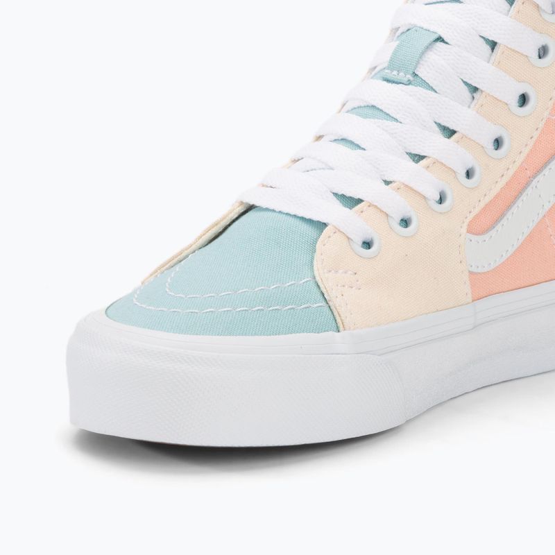 Schuhe Vans UA SK8-Hi Tapered Pastel Block multi/true white 7