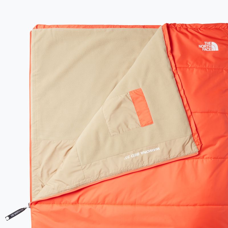 Schlafsack The North Face Wawona Bed 35 retro orange 3