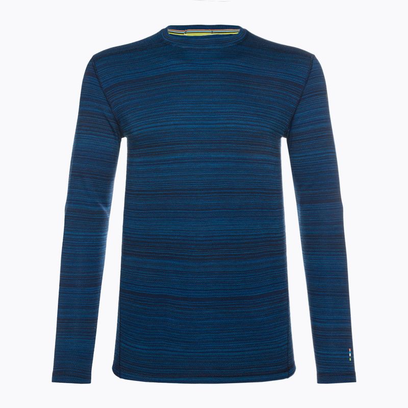 Herren Thermoaktiv-Funktionsshirt Smartwool Merino 250 Baselayer Crew Boxed deep navy color shift 3