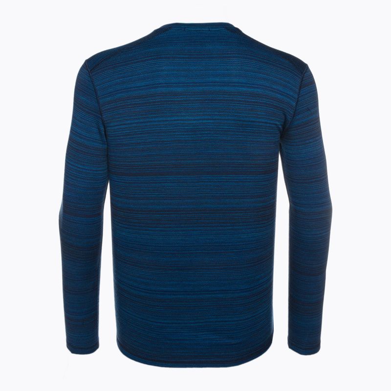 Herren Thermoaktiv-Funktionsshirt Smartwool Merino 250 Baselayer Crew Boxed deep navy color shift 4