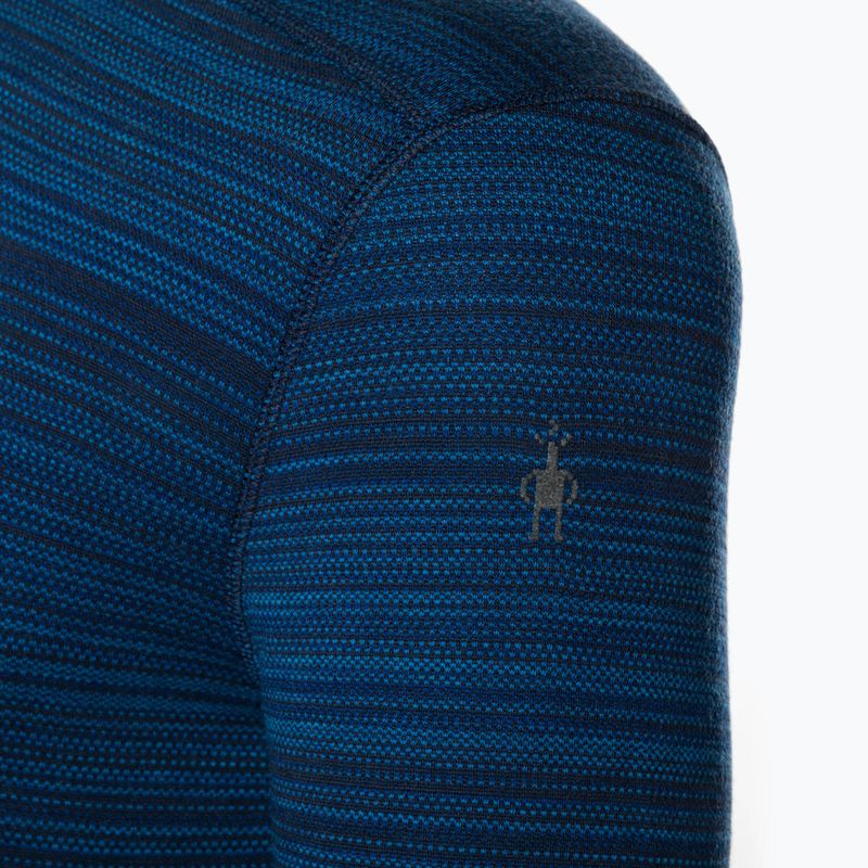 Herren Thermoaktiv-Funktionsshirt Smartwool Merino 250 Baselayer Crew Boxed deep navy color shift 5