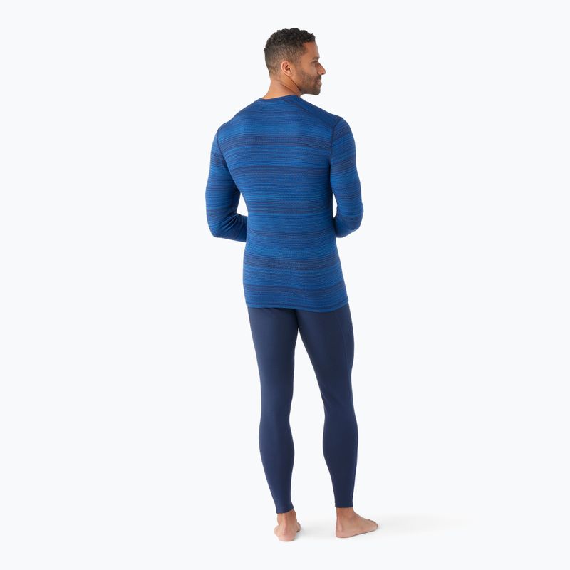 Herren Thermoaktiv-Funktionsshirt Smartwool Merino 250 Baselayer Crew Boxed deep navy color shift 2