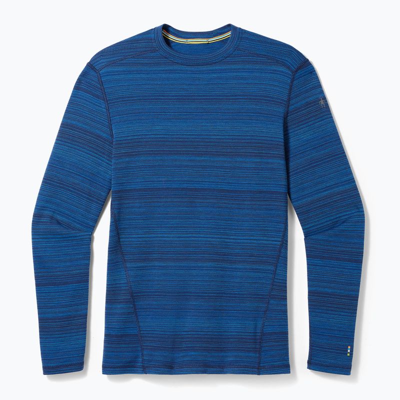 Herren Thermoaktiv-Funktionsshirt Smartwool Merino 250 Baselayer Crew Boxed deep navy color shift 6