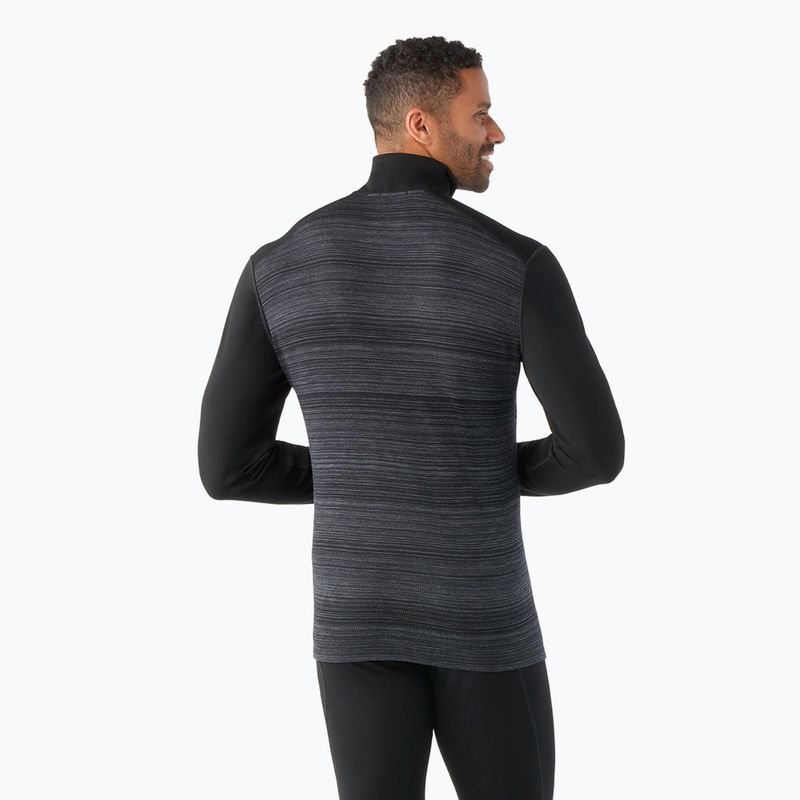 Herren Thermoaktiv-Longsleeve Smartwool Merino 250 Baselayer 1/4 Zip Boxed black color shift 2