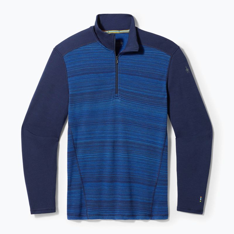 Herren-Thermoaktivshirt Smartwool Merino 250 Baselayer 1/4 Zip Boxed deep navy color shift 3