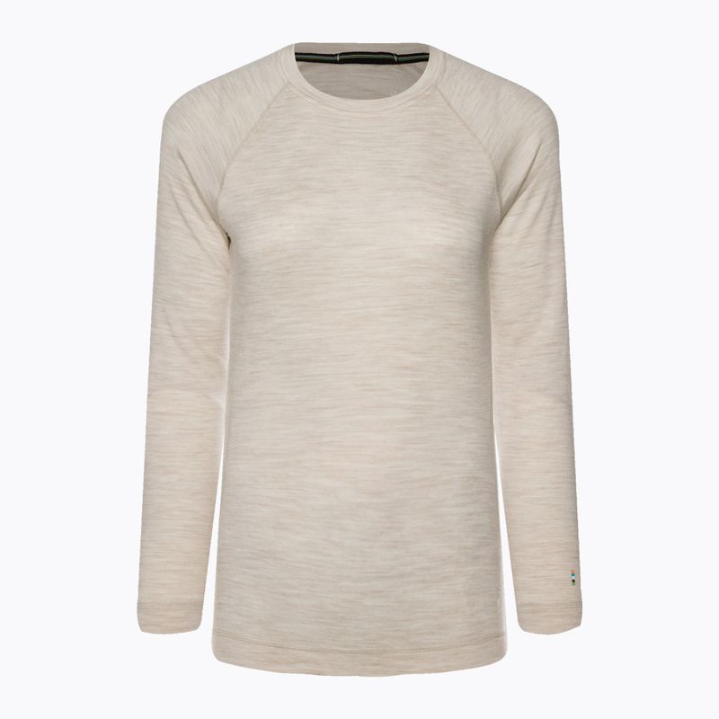 Damen-Thermoaktivshirt Smartwool Merino 250 Baselayer Crew Boxed almond heather 3