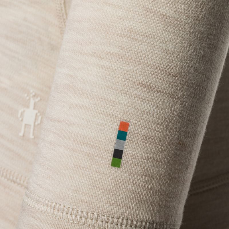Damen-Thermoaktivshirt Smartwool Merino 250 Baselayer Crew Boxed almond heather 5