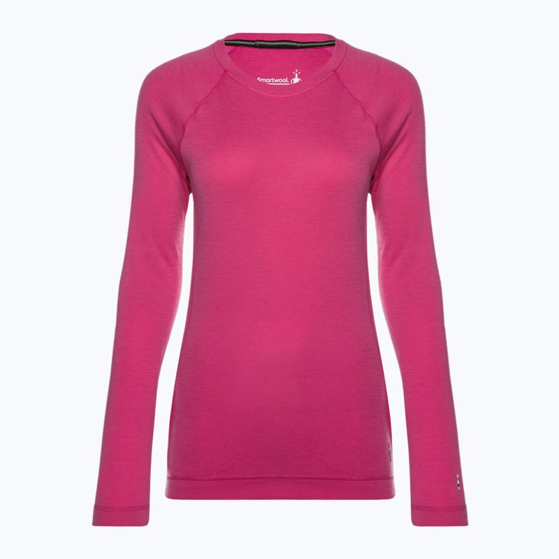 Damen-Thermoaktivshirt Smartwool Merino 250 Baselayer Crew Boxed power pink 3