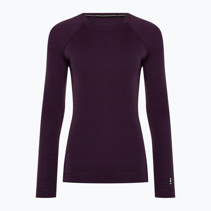 Damen-Thermoaktivshirt Smartwool Merino 250 Baselayer Crew Boxed purple iris heather 3