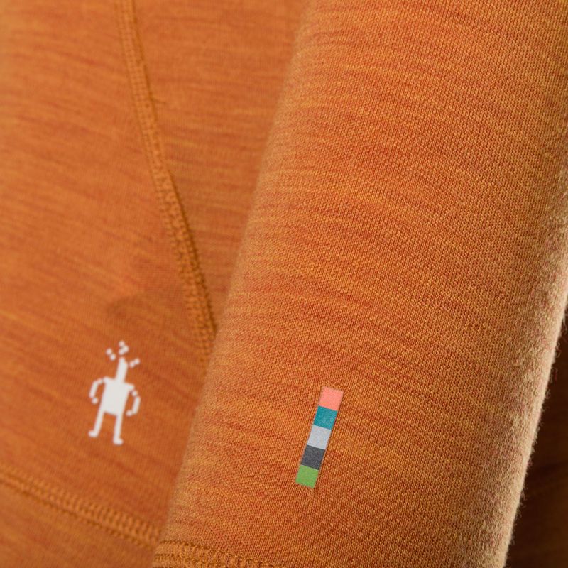 Damen-Thermoaktivshirt Smartwool Merino 250 Baselayer Crew Boxed marmalade heather 5