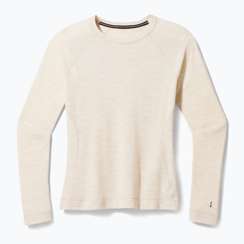 Damen-Thermoaktivshirt Smartwool Merino 250 Baselayer Crew Boxed almond heather 6