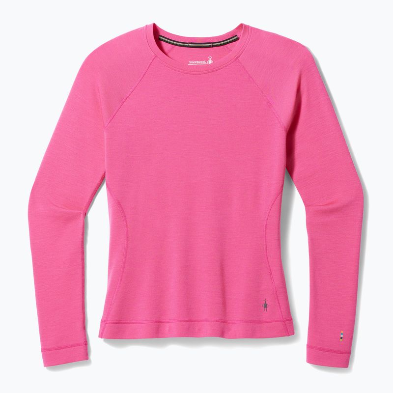 Damen-Thermoaktivshirt Smartwool Merino 250 Baselayer Crew Boxed power pink 6