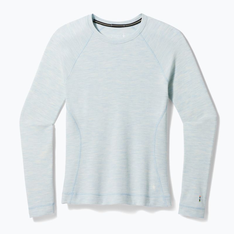 Smartwool Merino 250 Baselayer Crew Damen Boxed Winter Sky Heather Thermo-T-Shirt 6