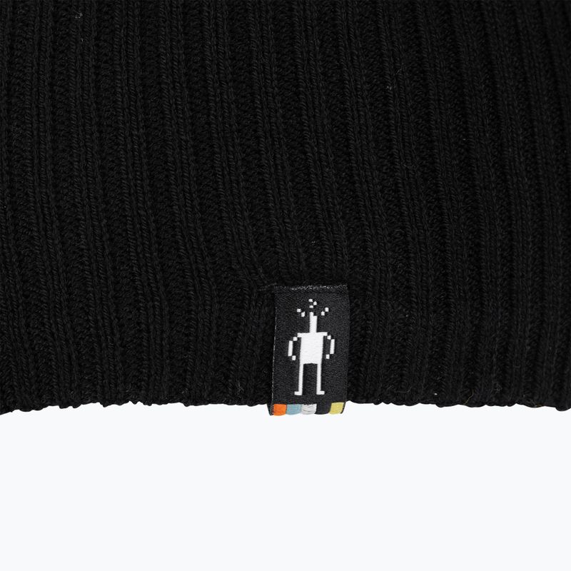 Smartwool Fleece gefütterte Mütze schwarz