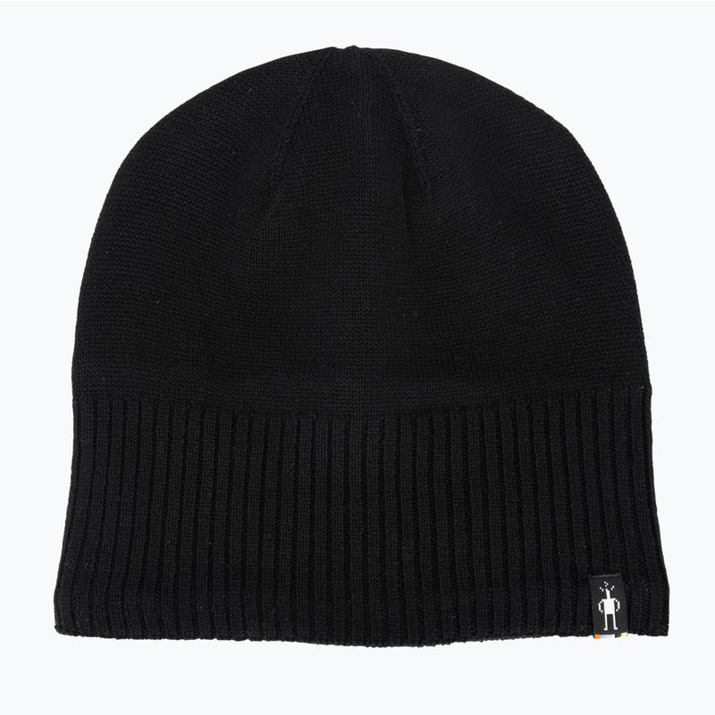 Smartwool Fleece gefütterte Mütze schwarz