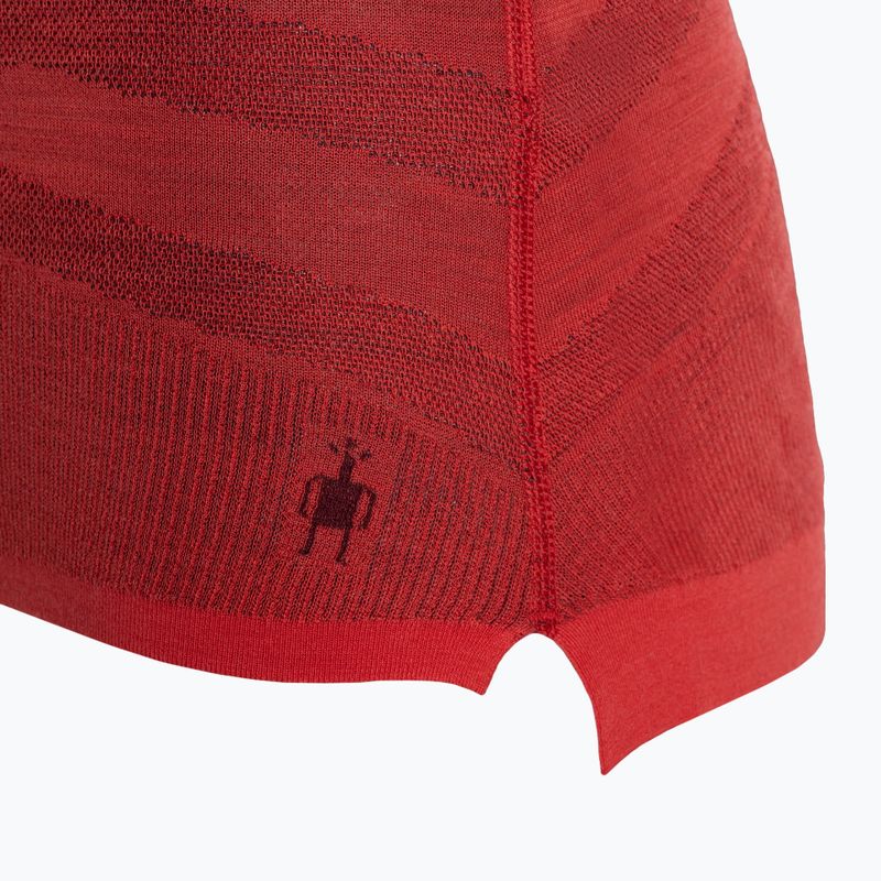 Damen-Thermoaktivshirt Smartwool Intraknit Thermal Merino Baselayer Crew scarlet/black 4