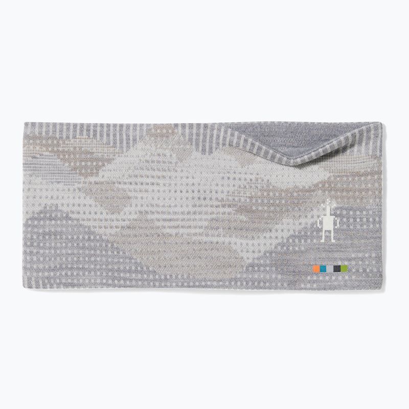 Smartwool Thermal Merino Reversible Stirnband hellgrau mountain scape