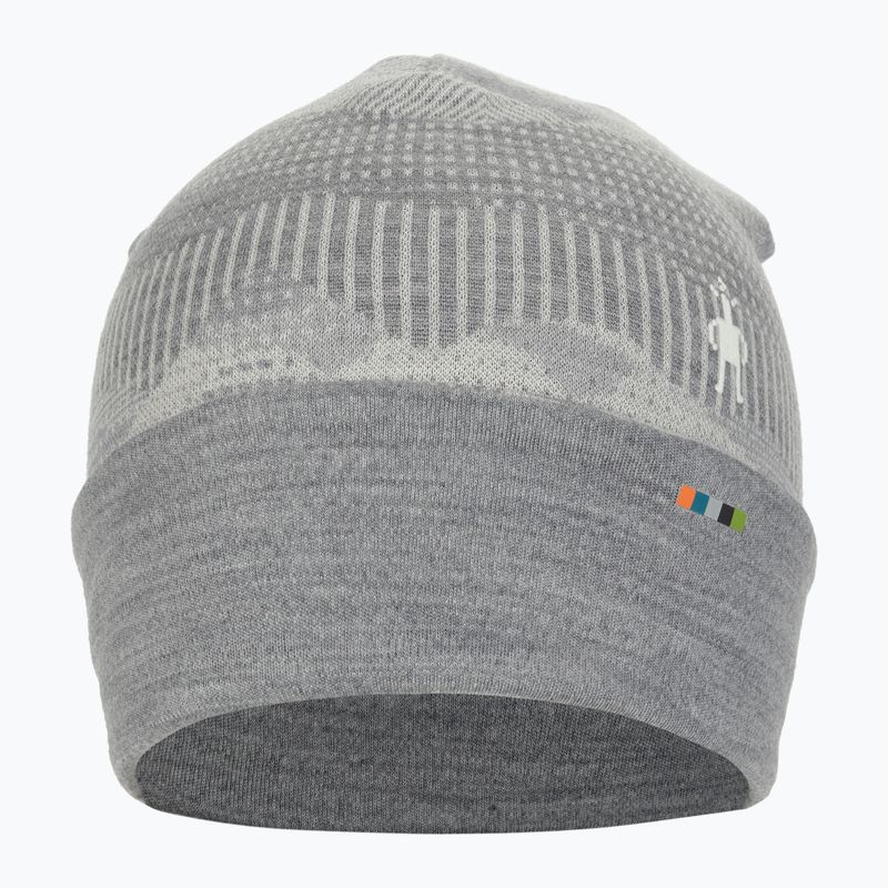Smartwool Merino Reversible Cuffed hellgrau Berglandschaft Mütze 2