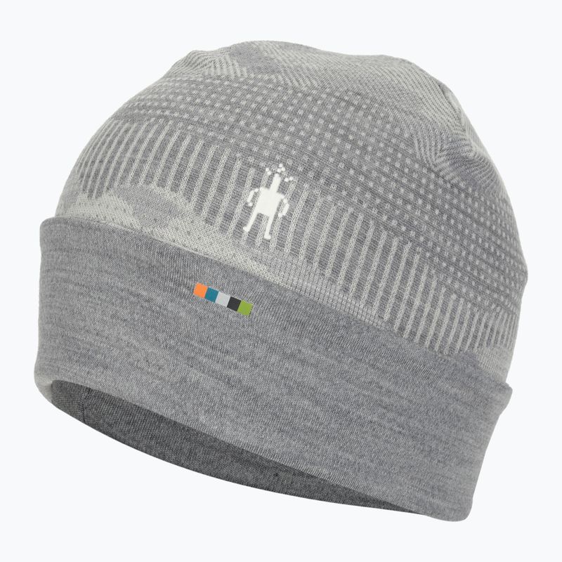 Smartwool Merino Reversible Cuffed hellgrau Berglandschaft Mütze 3
