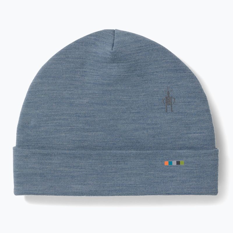 Smartwool Merino Reversible Cuffed zinnblau heather Mütze