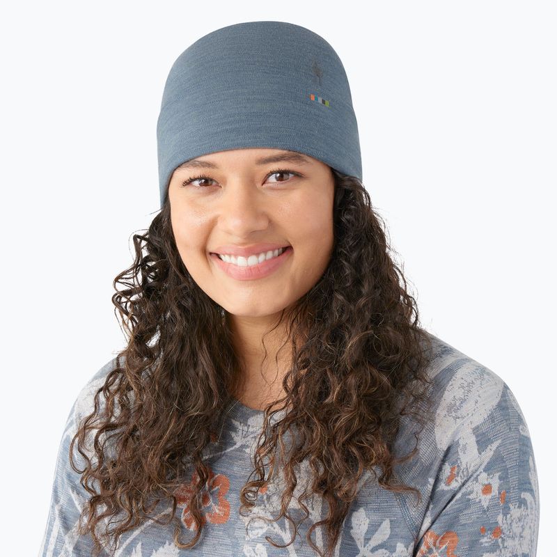Smartwool Merino Reversible Cuffed zinnblau heather Mütze 2