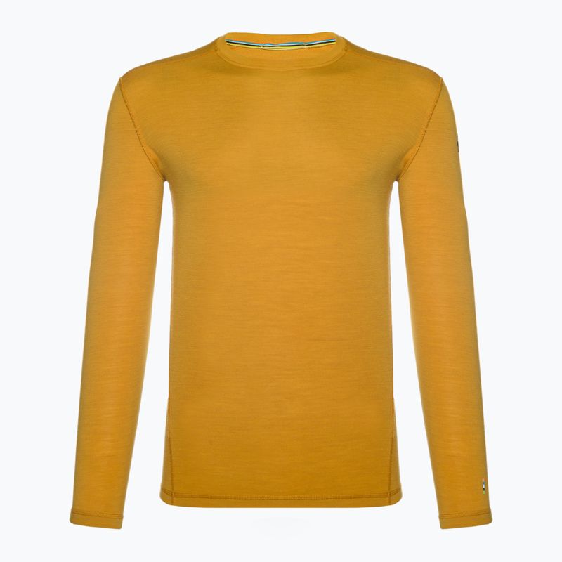 Smartwool Merino 250 Baselayer Crew Herren Boxed Honig Gold Thermo-T-Shirt 3