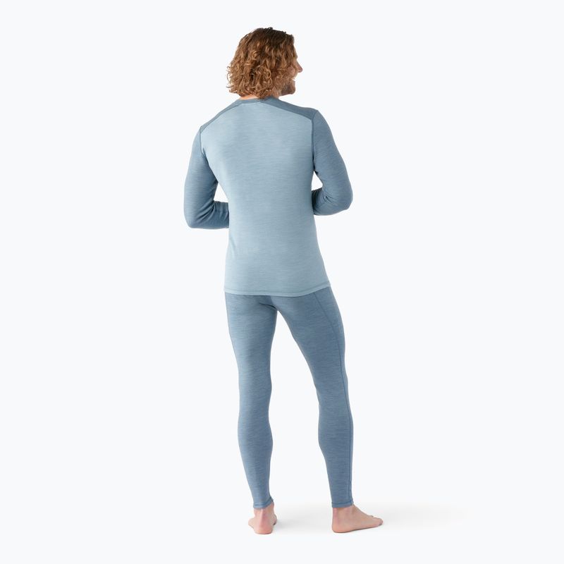 Herren Thermoaktiv-Longsleeve Smartwool Merino 250 Baselayer Crew Boxed pewter blue-lead 2