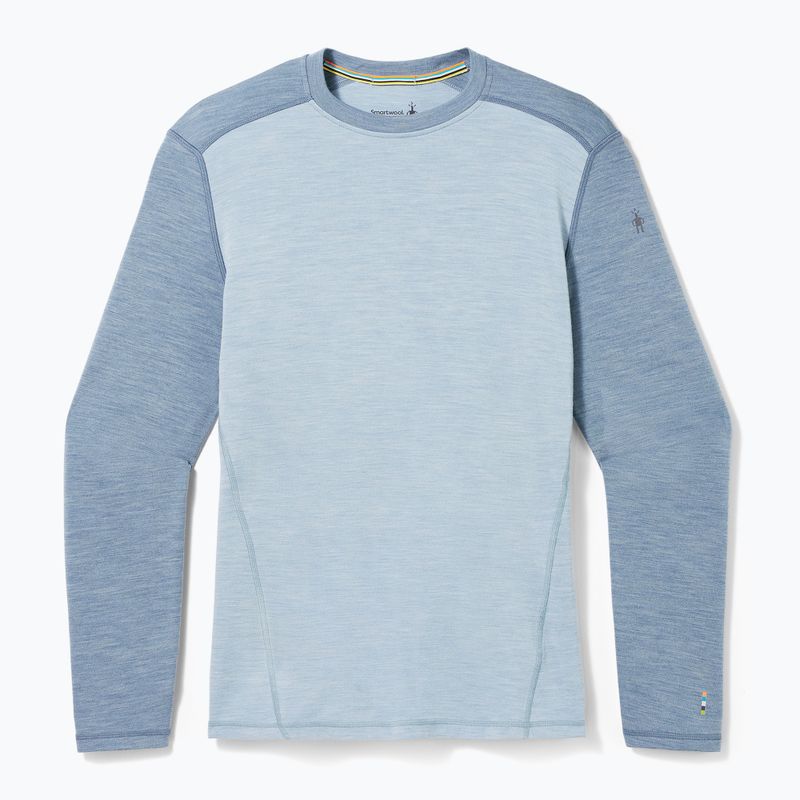 Herren Thermoaktiv-Longsleeve Smartwool Merino 250 Baselayer Crew Boxed pewter blue-lead 6